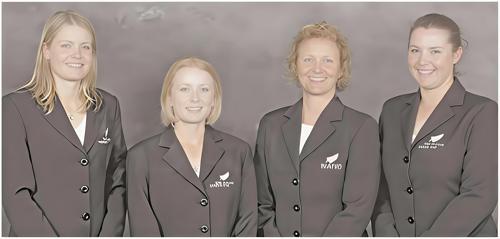 Penny Newbrook, Claire Dury, Gaylene Eyre, Sarah Nicholson